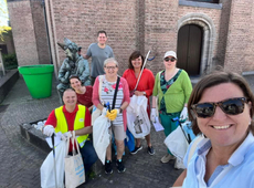 Zwerfvuilactie Dorpsraad Kerksken