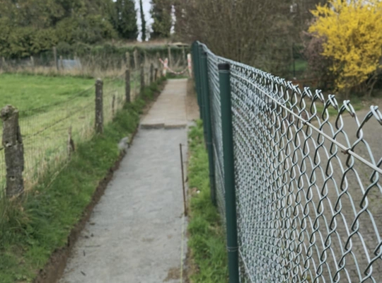 Trage weg aan WZC Sint-Jozef